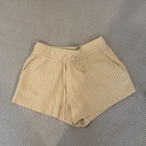 One Grey Day cotton shorts